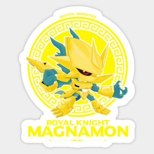 digimon chibi magnamon Sticker